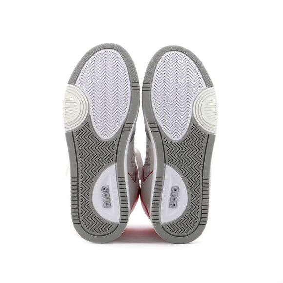 Christian Dior Men's B27 Mid-Top Sneakers Leather with Oblique Galaxy Leather - Picture 4 of 5